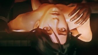 Büyük Yaraklı Tracer'In Overwatch'Ta Sikiştiği 3d Video