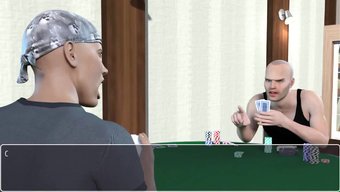 Koca, Karısını Izlerken Ve Garson, Sıcak Bir Ilişkiyi Paylaşırken