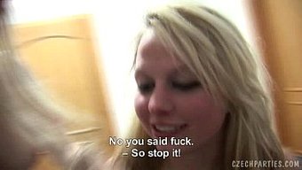 Vahşi Bir Çek Orgisinin Pov'Su, Grup Seks Ve Oral Seksle