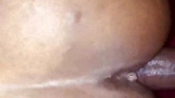 Afrikalı Olgun Karı Arkadan Alıyor Ve Yutuyor