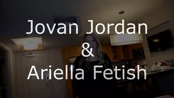 Jovan Jordan, Büyük Siyah Bir Yarrağı Ampute Ile Ilk Kez Tatmin Ediyor