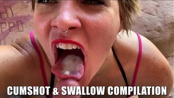 En Iyi Orospular Bu Ateşli Derlemede Suratlarına Boşaltılıyor.