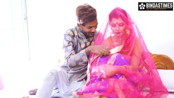 Suhagraat'In Olgun Desi Bhabhi Ile Ilk Sert Karşılaşması