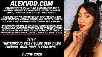 El Işinin Aşırı Zevki: Derin Dildo Penetrasyonu Ve Prolapsus