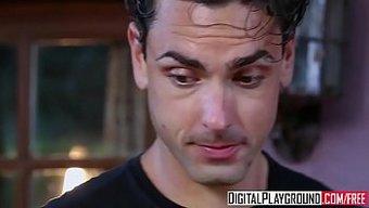 Gulliana Alexis'In Kışkırtıcı Göğüsleri Ve Ryan Drille Ile Pov Seks