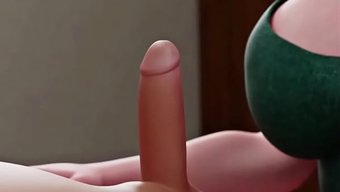 Cass Teyze Bu 3d Sahnede Amını Kahraman Dölüyle Dolduruyor.