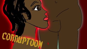 Anime Metresi Acımasız Seksin Tadını Çıkarıyor Ve Spermleri Yutuyor