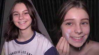 Genç Bebek Yüzüne Sikişiyor Ve Spermlerle Kaplanıyor