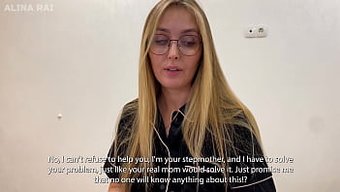 Rus Üvey Annesi Alina Rai, Ev Yapımı Bir Videoda Üvey Oğluna Baştan Çıkarıcı Ilerlemeler Sunuyor