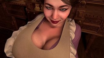 Olgun Asyalı Hizmetçi, Koca Götüyle Sertçe Siktiriliyor | 3d Porno