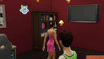 Bir Anne Oğlunun Solo Oyununu Keşfediyor Ve Ilk Cinsel Deneyiminde Ona Rehberlik Ediyor