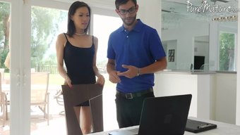 Tamirci, Aldatan Asyalı Hatun Kalina Ryu'Yu Baştan Çıkardı.