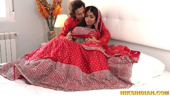 Genç Hintli Gelin, Gerdek Gecesinde Yoğun Zevk Yaşıyor