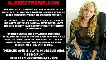 Zlata Ve Apid Anal Fisting Ve Dövmelerle Yaramazlık Yapıyorlar