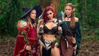 Arinafox Ve Arkadaşları, Cosplay Seks Macerasında Kinky Taraflarını Keşfediyor