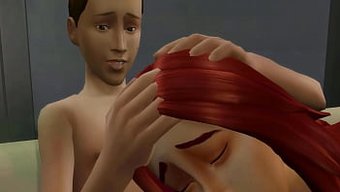 Anne, Kız Ve Üvey Kardeşler Grup Seks Orgisinde